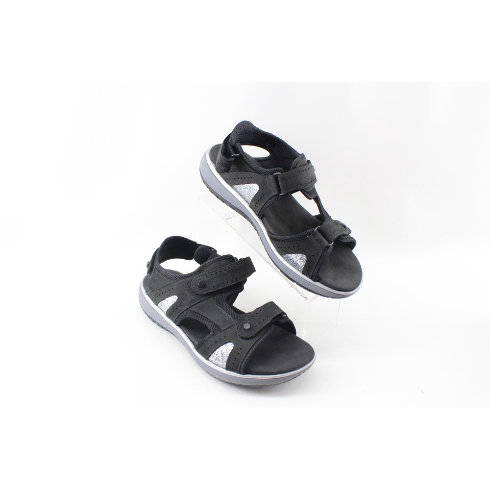 SAS Women's Embark Sport Black‎ Comfort Hiking Walking Sandals Size 12W